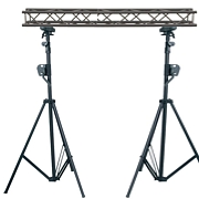 Kratownica ALUSTAGE 290 Quatro 4,5m  + 2 x STATYW 4m - 499.995 PLN doba