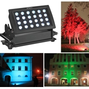 Owietlacz Architektoniczny IMG Stage Line 24 x 8W RGBW IP66 (Zewntrzny) - 135.0048 PLN doba